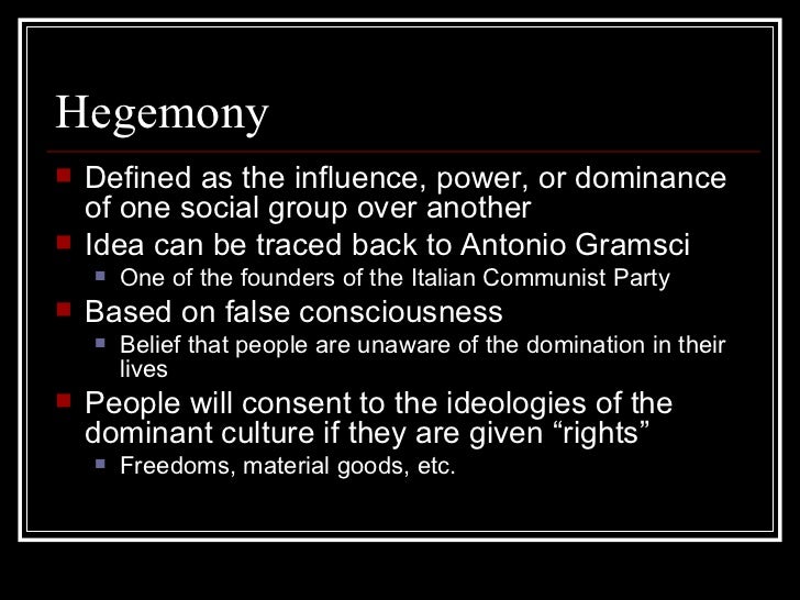 Define cultural domination Define boob tube